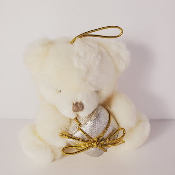 Russ Christmas Holiday Angel Bear and Present Vtg - Picture 3 of 6